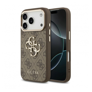 Maska Guess 4G Big Classic Logo za iPhone 17 Pro Max/ 18 Pro Max braon