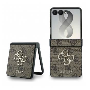 Maska Guess MagSafe 4G Logo za Samsung Z Flip 8/ F776B braon
