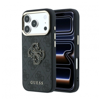 Maska Guess 4G Big Resin Logo za iPhone 17 Pro Max/ 18 Pro Max crna