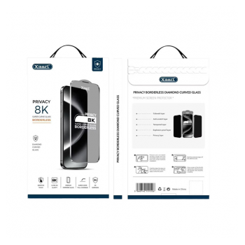 Zastitno staklo XMART 8K Privacy za Samsung Galaxy Z Fold 7 F966B/ 8 Ultra/ F976B