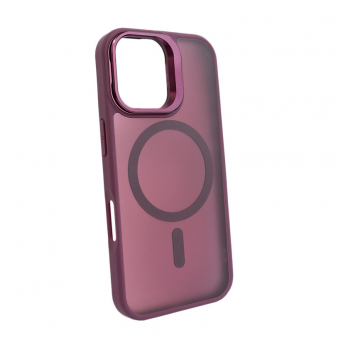 Maska Mag Case Nanobit Shield za iPhone 17 bordo