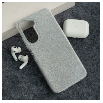 Maska Crystal Dust za Xiaomi Redmi A7 Pro srebrna