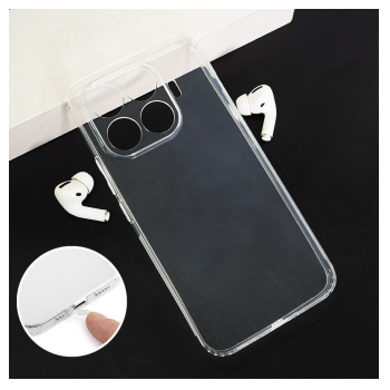 Maska Skin Silikon with pluggy za Xiaomi 17T transparent