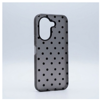 Maska Candy Dots za Honor X7e crna