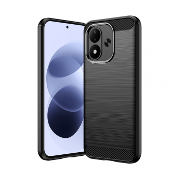 Maska Silicone Defender za Xiaomi Redmi Note 17 4G crna