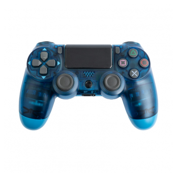 Joypad Dual Shock bezicni kontroler za PS4 transparent plavi