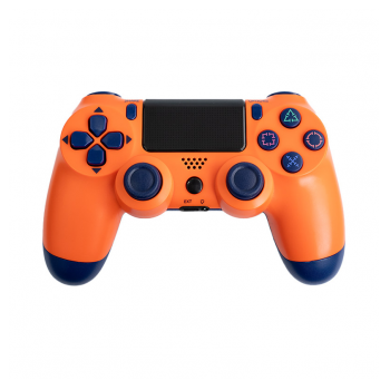 Joypad Dual Shock bezicni kontroler za PS4 narandzasto teget