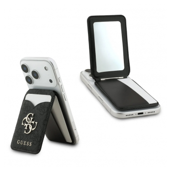 Novcanik Guess 4G Stand&Mirror Magsafe crni