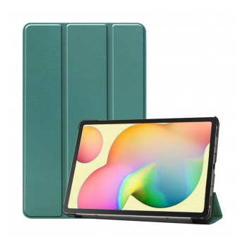 Maska na preklop Tablet Stripes za Samsung Tab S6 Lite 10.4 zeleni