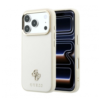 Maska Guess Saffiano Small 4G & Classic Logo MagSafe za iPhone 17 Pro Max/ 17 Pro Max bez