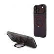 Maska AMG IML Double Layer Urban Line Ring Stand MagSafe za iPhone 17 Pro Max / 17 Pro Max burgundy