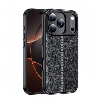 Maska Elegant man exclusive za iPhone 17 Pro/ 18 Pro crna