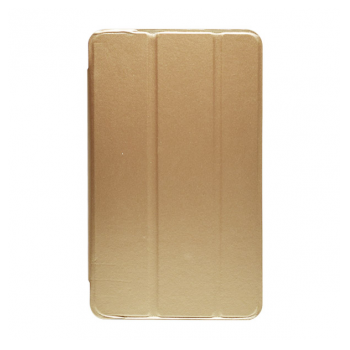 Maska na preklop Tablet Stripes za Samsung T280/ Tab A 7.0 in zlatna.