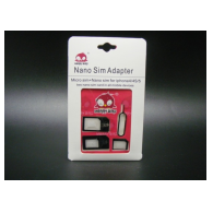 SIM adapter NANO+MICRO+IGLICA crni komplet